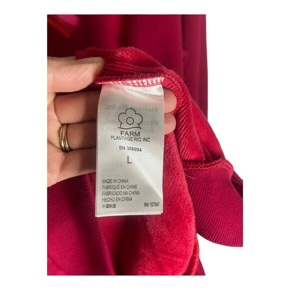 NWT Farm Rio Warm Welcome Sweater Dress-sz Large - Picture 8 of 13